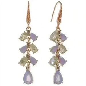 Laundry S Segal New Gold Tone Linear Opal …